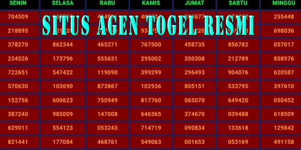 Situs Agen Judi Togel Online Terbaik dan Terpercaya Pengeluaran Angka Jitu Hk Sdy Sgp