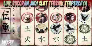 Link Bocoran Judi Slot Terbaik dan Terpercaya Gampang Maxwin Densho